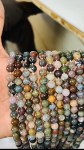 Cuentas Sueltas Redondas de Ojo de Tigre Marrón de 6mm de Rajasthan por AAFREEN GEMS JEWELS - Product Image 1