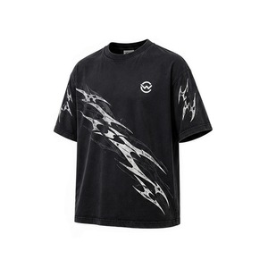 T-shirt rétro noir de haute qualité, veste, pantalon baggy, casquettes, sacs pour hommes – Nouveau style décontracté oversize avec touche vintage - Product Image 1