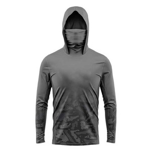 Camisetas con Capucha para Pescadores Activos - Protección UPF 50+, Impermeables, Transpirables, Antibacterianas, de Secado Rápido, Ropa Unisex para Adultos - Product Image 2
