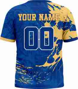 Couleurs personnalisées, nouveau design Lion, fabrication de qualité supérieure pour hommes, t-shirts en sublimation / t-shirts imprimés en sublimation pour hommes à prix avantageux - Product Image 6