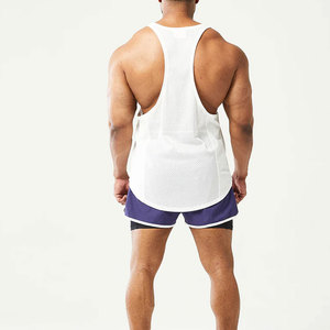 Best Selling High Quality Training Wear <b>Men</b> <b>Gym</b> <b>Vest</b> Active Wear Quick Dry <b>Gym</b> <b>Vest</b> For <b>Men</b> - Product Image 4