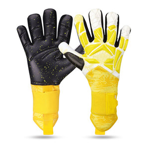 Guantes de Portero de Material PU con Agarre de Látex y Soporte para los Dedos, para Entrenamiento y Partidos de Fútbol Unisex - Product Image 1