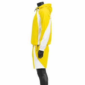 Conjunto de Pantalones Cortos y Chaqueta Cortavientos con Capucha para Hombre, Precio Accesible, Color Sólido, Secado Rápido, Nailon/Poliéster, Ropa Casual de Verano - Product Image 2