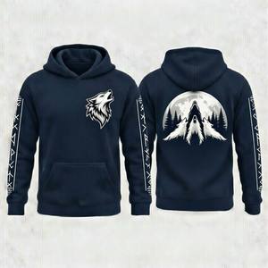 Hoodies pour femmes, hoodies pour hommes, hoodies en molleton doux, hoodies unis, vêtements d'hiver - Product Image 2