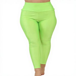 New Arrival <b>High</b> Quality Solid Front Yoga Leggings Women Mid Eco-Friendly Woven Seamless Four-Way Stretch Compression <b>Tights</b> - Product Image 1