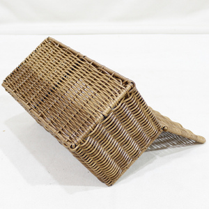 Boîte de rangement en rotin tissé à la main écologique avec couvercle à charnière, organisateur naturel, durable et polyvalent pour la maison - Product Image 2