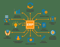 Desarrollo de Software ERP Personalizado, Solución de Planificación de Recursos Empresariales para Finanzas, Relaciones con el Personal, Informes, Stock, Linux, MAC