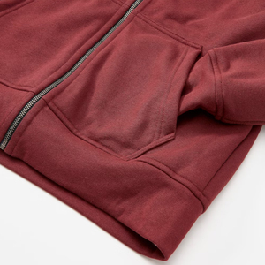 Sudaderas con capucha y cremallera para hombre al por mayor, de alta calidad, con logo personalizado, lisas, de invierno, con estampado digital, 100% algodón, para gimnasio - Product Image 5