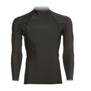 Maillot de compression imprimé par sublimation numérique personnalisé pour homme, motif léopard, en Spandex/Nylon écologique, protection solaire - Product Image 4