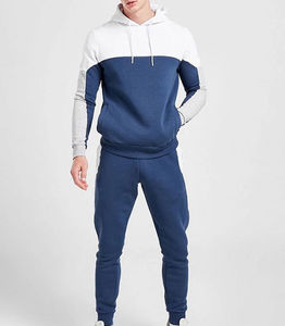 Survêtement personnalisé en polaire épaisse polyester/coton, coupe ajustée, élégant et décontracté, pour le jogging et la course, par Dress Sports - Product Image 1