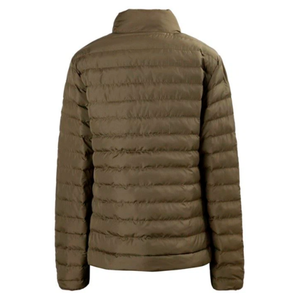 Men's Solid Color Windproof Puffer Jacket Stand Collar Zipper Closure Casual Regular Fit 100% Polyester Shell - Product Image 2