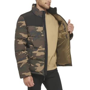 UNIQUE CLOTHING Chaqueta Acolchada con Capucha de Diseño Profesional, Unisex, Transpirable, Impermeable, Cortavientos, Reversible con Cremallera para Invierno - Product Image 3