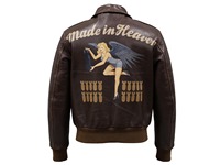 Veste bomber en cuir Chris Redfield Made in Heaven Coat