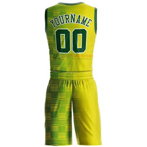 ชุดบาสเก็ตบอลแบบซับลิเมชั่นสำหรับขายส่งระดับมืออาชีพ - บริการ OEM ระบายอากาศได้ดี พร้อมสีและขนาดที่ปรับแต่งได้สำหรับขายออนไลน์ - Product Image 5