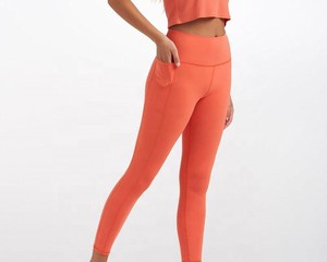 Wholesale Mid Waist Factory OEM Custom Quality Women Tummy Control <b>Butt</b> <b>Lift</b> Compression Yoga Pants <b>Leggings</b> - Product Image 3