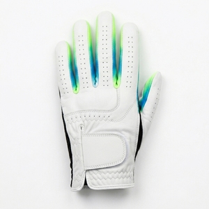 Guante de Golf de Piel Cabretta Premium para Mano Izquierda, Agarre Suave, Diseño con Ventilación en los Dedos, Patrón Personalizado, Fabricante OEM ODM - Product Image 1