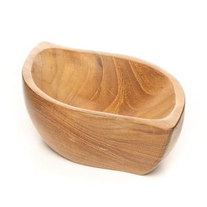Nouveauté : Saladier en bois d'acacia, écologique, fait main, pour la cuisine et la salle à manger, bois naturel - Product Image 4