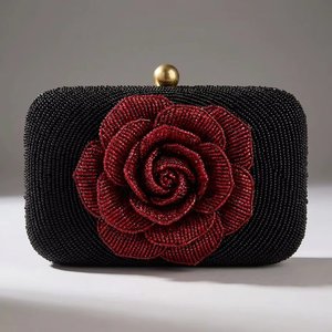Beach <b>Pearl</b> Beaded Women's <b>Bags</b> Wholesale Purse Bridal Handbag Factory B2B Supplier - Product Image 2