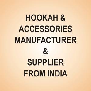 Indian Designer MAE Modern Frosted Glass Mini Hookah Handcrafted Silk <b>Wrapped</b> Eco Friendly Decorative Single Hose Luxury Shisha - Product Image 1