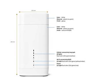 Routeur WiFi 6 5G Sagemcom FAST 5862L avancé pour un internet haut débit et une connectivité transparente - Product Image 3