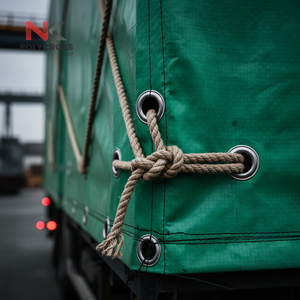 Lona para Camión Resistente a las Grietas por Frío, con Borde Reforzado, Anti-UV, para Transporte en Condiciones Climáticas Extremas, Cubierta para Remolque Exterior - Product Image 2