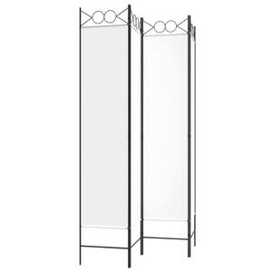 Separador de ambientes de tela blanca de 4 paneles, 63 x 78,7 pulgadas, modelo D0100H79Y3J - Product Image 4
