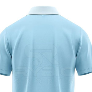 เสื้อโปโลพิมพ์ลายผู้ชายราคาส่ง สำหรับเสื้อผ้ากีฬาที่ระบายอากาศได้ดีและทนทาน มีไซส์พลัส ผลิตในปากีสถาน - Product Image 4