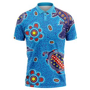 Camisetas Polo para Hombre con Logotipo Personalizado OEM, Sublimación, Diseño Vintage, Alta Calidad, Tallas Grandes, Venta al Por Mayor - Product Image 4