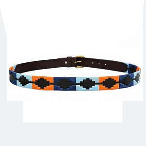 Ceintures de sport personnalisées en cuir pour l'équitation et le polo, disponibles dans toutes les tailles et couleurs, produits équestres bon marché, service OEM - Product Image 2