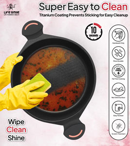 Juego de Utensilios de Cocina de 6 Piezas con Revestimiento de Titanio, Superficie Antiadherente y Base de Inducción - Product Image 3