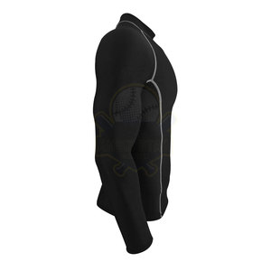 Camiseta Deportiva de Compresión de Manga Larga para Hombre, Impresión por Transferencia de Calor, Ecológica, Transpirable, de Secado Rápido, Spandex y Poliéster - Product Image 3
