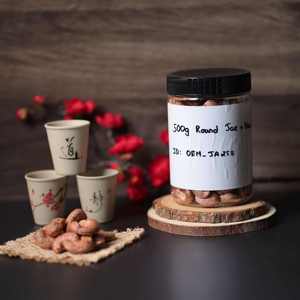 OEM Service Premium Organic Roasted Cashew <b>Nuts</b> 350g Clear Jar Buttery Salty Custom Grade 12 Months Shelf Life from Vietnam - Product Image 3
