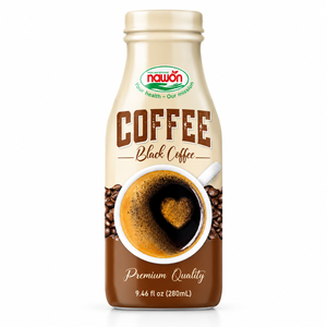 Boisson au café Arabica en bouteille sous marque privée, fabriquée avec des grains de café torréfiés de qualité supérieure, fournisseur en gros OEM - Product Image 1
