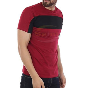 T-shirt pour homme de qualité supérieure, confortable pour un usage quotidien, respirant, séchage rapide, écologique, 220 grammes, uni, décontracté, manches courtes, col rond - Product Image 3