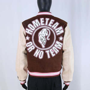 Chaquetas Varsity con Botones a Presión y Bordados, Estilo Universitario, Puños Acanalados, Chaqueta Varsity con Trabajo en Chenille, Chaqueta de Béisbol Letterman - Product Image 2