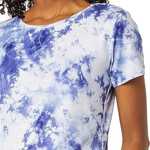 Camisetas de Mujer de Corte Regular, Sensación Suave, 100% Algodón, Cuello Redondo, Estilo Casual Urbano, Transpirables, Ecológicas, 180g, Venta al Por Mayor - Product Image 3