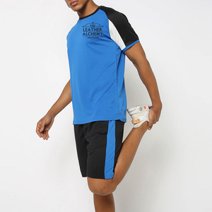 Conjunto de Camiseta y Pantalones Cortos de Verano para Hombre, Manga Corta, Ideal para Clima Cálido, Dos Piezas, Superventas en Pakistán - Product Image 1