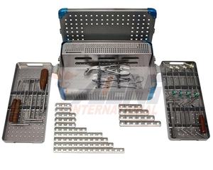 Recién llegado, precio de fábrica, instrumentos ortopédicos veterinarios de alta calidad e implantes, Kit mediano de 2,7/3,5/4,0mm con caja de aluminio - Product Image 1