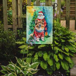 Multicolor Finnish Lapphund Christmas <b>Garden</b> <b>Flag</b> Decorative Yard Banner for Patio Artwork for Yard Flower Beds - Product Image 2