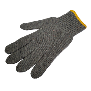 Guantes de seguridad de algodón Color gris Antideslizante Antiestático Anti-Impacto Hilo reciclado para uso general para la construcción de edificios - Product Image 4