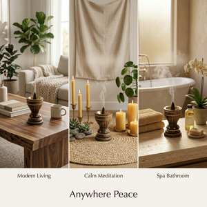 Boîte à encens Bakhoor artisanale en bois |   Porte-encens aromatique de qualité supérieure pour la décoration de la maison, cadeau, qualité d'exportation - Product Image 6