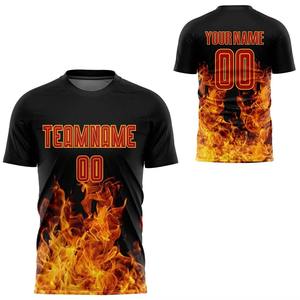 Latest Design Men Soccer Jersey Made 100% Polyester Material For Training Wear Soccer Jersey - Product Image 4