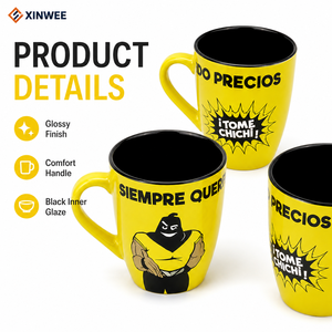 Tazza in Ceramica Personalizzata OEM <span class=keywords><strong>con</strong></span> Personaggi, <span class=keywords><strong>Set</strong></span> di Tazze in Porcellana <span class=keywords><strong>con</strong></span> Design Cartoon IP e Confezione Regalo - Product Image 2