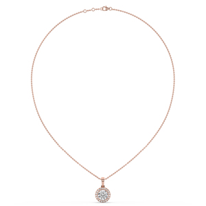 Exclusivo colgante de diamante cultivado en laboratorio de 2.39 quilates, corte brillante redondo ligero, joyería de oro de 14 quilates y 10 quilates para ocasiones especiales. - Product Image 5