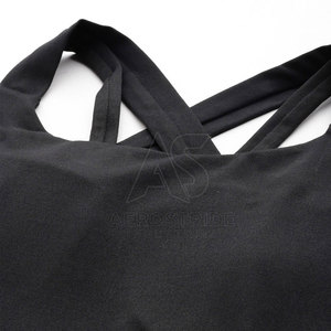 Custom <b>Design</b> Simple Workout Essential Sports Bra with Breathable Stretch Fit High Quality Eco-Friendly for Gym Daily Exercise - Product Image 4