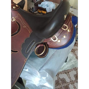 Selles australiennes importées en cuir anglais et siège de vache sefton avec raccord complet en laiton avec accessoires dollar 75 - Product Image 5