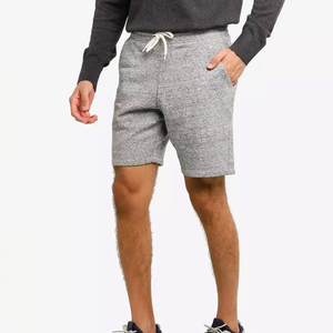 Custom Vintage Drawstring <b>Men's</b> <b>Shorts</b> Plus 100% Cotton Distressed <b>Patch</b> Puff Print Casual Solid Stone Acid Wash Mesh Pattern - Product Image 1