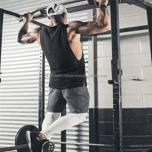 Custom OEM/ODM <b>Mens</b> Gym <b>Singlet</b> For <b>Mens</b> Custom Printed Cotton <b>Singlets</b> for Gym Workout - Product Image 2