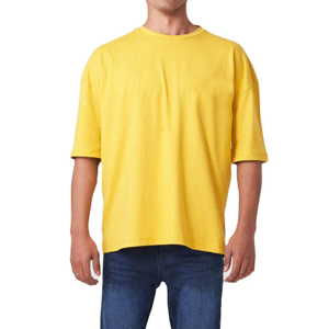 T Shirt For Men High Quality Brand Mens <b>Tshirts</b> Fashion Latest Design Drop Shoulder Custom Embroidered - Product Image 1