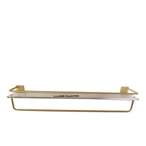 Étagères et unités de rangement de style vintage à prix avantageux, supports muraux suspendus pour salle de bain, étagère à épices en verre, en fer et métal, design personnalisé - Product Image 4